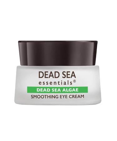 Dead Sea Essentials Smoothing Eye Cream for Dark Circles and Puffiness  Anti-Aging Serum with Dead Sea Minerals & Algae