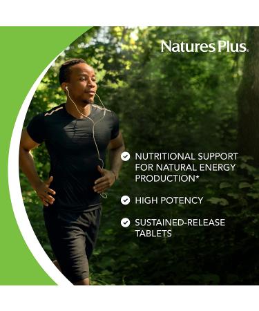 Nature's Plus Vitamin B-12 2000 mcg - 60 Tablets | Boost Energy & Metabolism - Buy Online on GoSupps.com