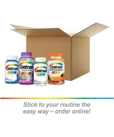 Centrum Multivitamin 200 Tablets - Essential Vitamins C & D for Daily Health - Buy Online on GoSupps.com
