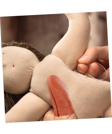 Didiseaon Embroidery Tools - 10 Pairs Leather Finger Cots & Thumb Protectors for Work | Durable Protective Gear - Buy Online on GoSupps.com
