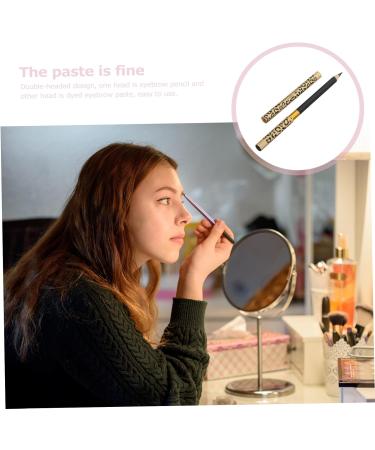 DOITOOL 2pcs Eyeliner Pencil Eyebrow Pencil Brush) Makeup Eyebrow Pencils Palette Women's Matte Powder Puff 1 count (Pack of 1) Black - Buy Online on GoSupps.com