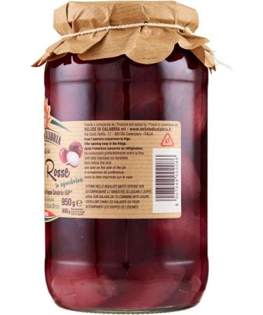  Delizie di Calabria DELIZIE DI CALABRIA - Red Agrodoline Balls with Red Wax from Tropeine I.G.P. CALABRIA - 950 g - Buy Online on GoSupps.com