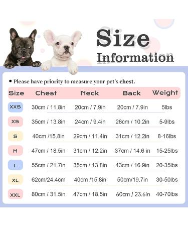 Hjumarayan Dog Sweater for Small Dogs - Washable Elastic Striped Dog Shirt for Chihuahua & Yorkshire Terrier - XS Charter - Buy Online on GoSupps.com