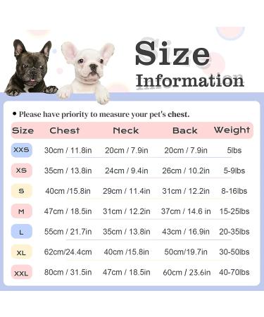 Buy Hjumarayan Dog Sweater for Small Dogs - Washable & Elastic Striped Shirt for Chihuahua & Yorkshire Terrier - Buy Online on GoSupps.com