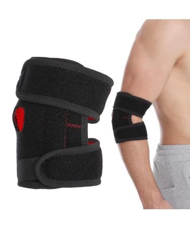 Milltrip Elbow Brace Tennis Elbow Support Brace Brethable Night Elbow Sleep Support Golfer Elbow Strap Band for Cubital Tunnel Syndrome Sprained Elbows Tendonitis Basketball