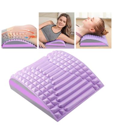 Hengrongshen 2 in1-nack correction and lumbar strapping back extensor neck and back extensor neck and back extensor back stretcher for relief from neck and back stretch pain purple - Buy Online on GoSupps.com