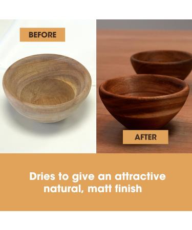 Furniture Clinic Pure Tung Oil - Non-Toxic Food Grade Water Resistant Finish for Wood - Ideal for Indoor & Outdoor Surfaces - 17oz - Buy Online on GoSupps.com