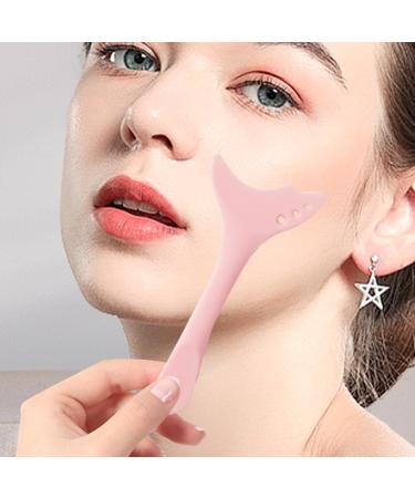 Lash Guard For Mascara - Silicone Eyeshadow Stencils Pad Multifunctional Reusable Eyelash Lipstick Eyeshadow Applicators Aid Tool For Makeup Application Pink - Buy Online on GoSupps.com