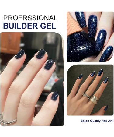 DouborQ Starry Sky Blue Nail Polish Long-lasting Glossy Nail Art Varnish (17) - Buy Online on GoSupps.com