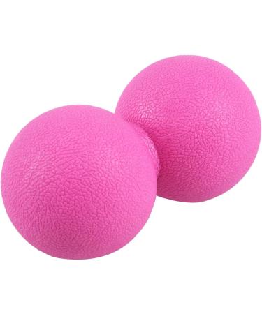 Pyugxab TPE Gym Fitness Ball Portable Massage Ball for Stress Relief & Improved Blood Circulation | Pink Therapy Exercise Ball - Buy Online on GoSupps.com