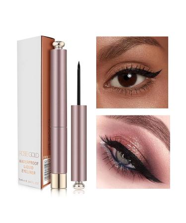 Rosarden Waterproof Liquid Eyeliner Pencil - Smudge Proof, Quick Dry, Long Lasting Matte Formula for Precise Thin Lines - Easy to Control Liquid Liner Pen - Buy Online on GoSupps.com