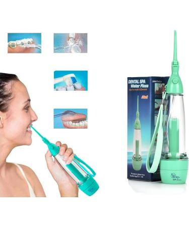 WNL Portable Travel Tooth Cleaner | Battery-Free Interdental Cleaner | Ideal for Orthodontics | 90 ml | Pressure Mouth Cleaning - Buy Online on GoSupps.com