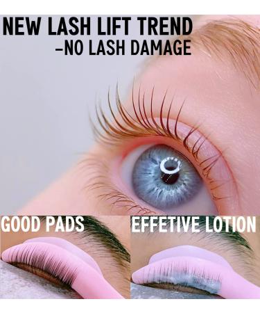 Lash Lift Brow Lamination Kit - DIY Eyelash & Eyebrow Perming at Home or Salon - 6 Weeks of Voluminous Eyes - 15 Applications - 10ml Airless Pump - Buy Online on GoSupps.com