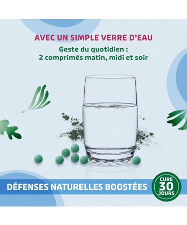 GAYELORD HAUSER Spiruline BIO Riche en Vitamine B12 Immunit plus Soutient les D fenses Naturelles Cure de 30 Jours 180 Comprim s 90 g - Buy Online on GoSupps.com