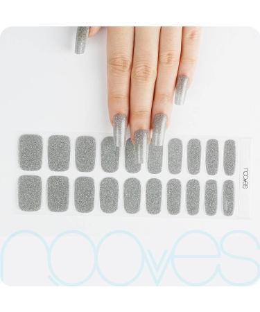  NOOVES NOOVES NAils Premium Precursed Gel Nail Polish - Dazzling Diva - Metallic | Semi-Permanent Gel Nail Strips | Gel Nail Stickers - Buy Online on GoSupps.com