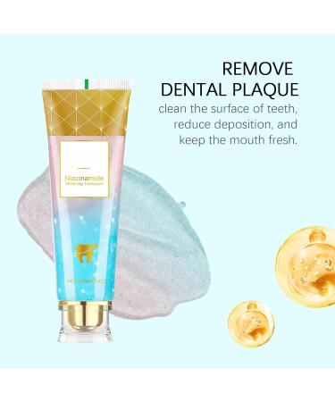 Brightening Toothpaste - Gentle Daily Care for Stain Removal Teeth Whitening & Fresh Breath Reduces Bad Odor Nourishes Gums(1PCS) 1 Fl Oz (Pack of 1) - Buy Online on GoSupps.com