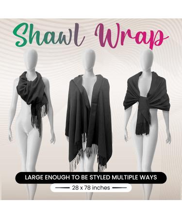 Women's Gift Set: Portable Kettle, Organic Tea, Honey, Hot Cocoa, Coffee, Pashmina Shawl | Birthday Basket for Friendship, Self-Care, Teacher, Mom - Buy Online on GoSupps.com