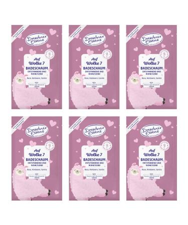 Pack of 6 Dresdner Essence Bath Care On Cloud 7 6 x 60 g Bath additive vegan