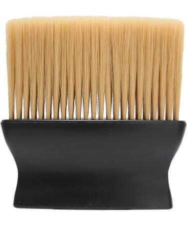 Neck Duster Brush Soft Comfortable Neck Face Duster Professional Frosted Concave Handle for Long Term Use(light yellow) - Buy Online on GoSupps.com