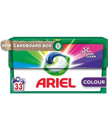 Ariel All-in-1 PODS Washing Liquid Laundry Detergent Tablets/Capsules 33 Washes Color Brilliant Stain Removal Even In A Cold Wash - Buy Online on GoSupps.com