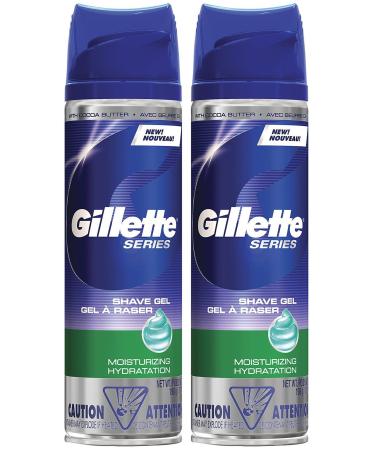 Gillette Series Ultra Moisturizing Shaving Gel - 7 oz - 2 pk