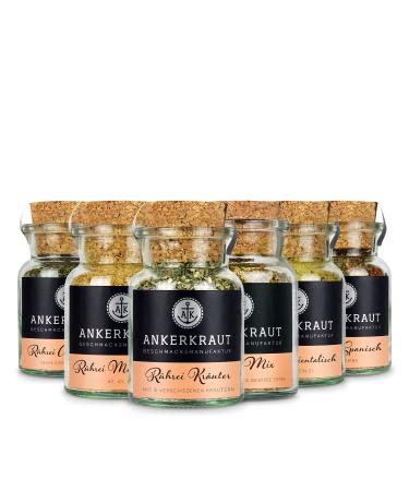 Ankerkraut Scrambled Egg Spice Set - 6 Exotic Seasonings for Perfect Egg Dishes | Ideal Gift for Any Occasion - Buy Online on GoSupps.com