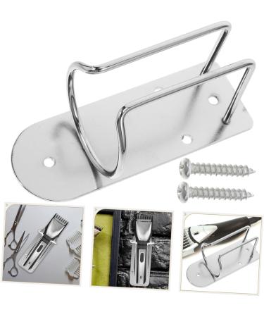 Angoily Barber Hanger Wall-Mounted Storage Holder for Hair Clipper Hair Stand Wall Storage Stand for Hair Clipper Hair Clipper Wall-Mounted Stand Beard Rack Stainless Steel - Buy Online on GoSupps.com