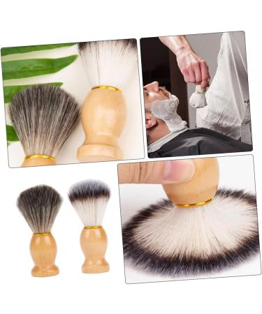 Ipetboom 2-Piece Shaving Brush Set - Mini Cleaning Trimmer for Men's Beard Care & Hairdressing Accessories - Buy Online on GoSupps.com