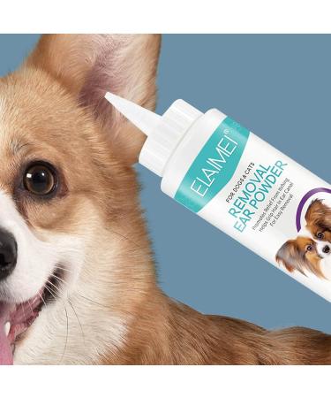 Ear Powder Removal Powder Ear Canker Powder Ear Plucking Pet Ear Cleaner Ear Powder Stop Itching Head Shaking Wax Gunk and Ear Odour for Dogs Cats and Small Pets Goforwealth - Buy Online on GoSupps.com