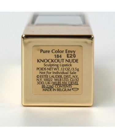 Estee Lauder #184 Knockout Nude Sculpting Lipstick - Full Size, Unboxed - Buy Online on GoSupps.com