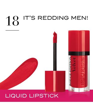 Bourjois Rouge Edition Velvet Lipstick 18 - Its Redding Men - Buy Online on GoSupps.com