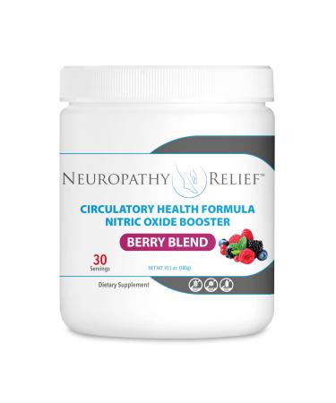Neuropathy Relief - Circulatory Health Formula Nitric Oxide Booster - Berry Blend - L-Arginine L-Citrulline