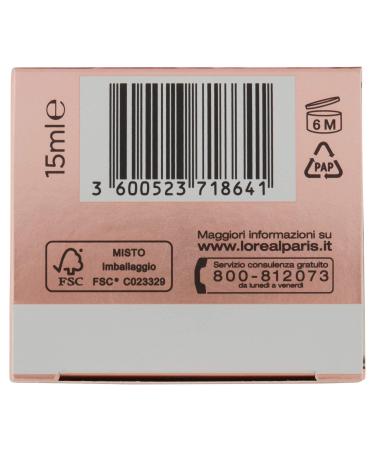 L'Or al Paris Age Perfect Golden Brightening Eye Contour Treatment 15ml - Enriched with Calcium & Peony Extract for Youthful Glow - Buy Online on GoSupps.com