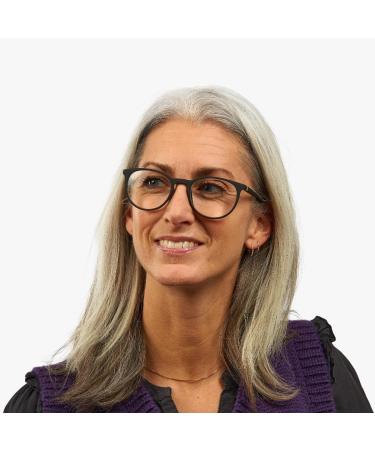 Stockholm Blue Light Filter Glasses | High-Quality Rubber | Rectangular Frame | Luxreaders | Scandinavian Design | 1.5 Diopters - Buy Online on GoSupps.com