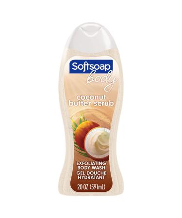 Softsoap Body Wash Coconut Butter Scrub Body Wash Exfoliating Body Wash 20 Ounce - Buy Online on GoSupps.com