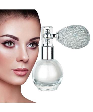 Highlighter Powder Spray Nourishing Shimmer Powder for Face and Body | Women Longwearing Makeup Highlighter for Home Dating Traveling Working Gathering Shopping Littryee 1#
