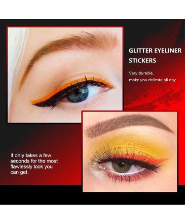 Cat Eye Makeup Double Eyelid Sticker: 36 Reusable Eyeliner and Lash Enhancer Stickers - Buy Online on GoSupps.com