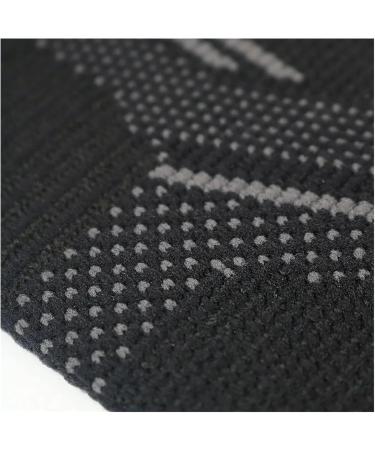 HUDFVIOI Knitted Elbow Pads Joint Protection Fitness Warmth Sports NonSlip Breathable Perspiration Arm Guards for Sports L L Black - Buy Online on GoSupps.com