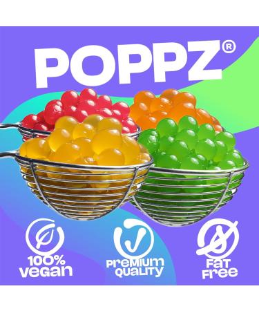 Buy Bubble Mania Popping Boba Pearl Fruit Mix - Vegan Gluten-Free Tapioca Beads for Bubble Tea | 16 Pack Value Bundle - Buy Online on GoSupps.com