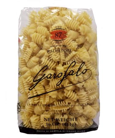 Garofalo No.87 Radiatori Semolina Pasta, 16 oz (Pack of 2)