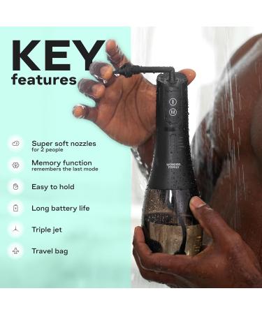 Electric Ear Wax Removal Kit - 5 Modes Water Cleaner for Adults & Kids Ear Cleaning with Timer & Tips - Advanced Earwax Removal System - Buy Online on GoSupps.com