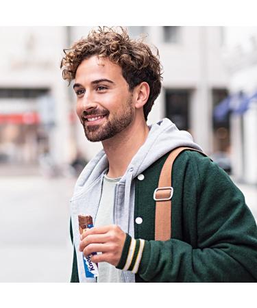 Buy Knoppers NussRiegel 24 x 40g Chocolate Bars with Milk Nougat Cream Hazelnuts & Caramel International Shipping Available - Buy Online on GoSupps.com