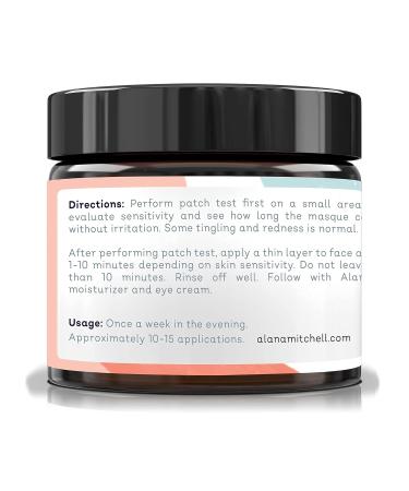 Alana Mitchell Pumpkin Anti-Aging Face Mask | Exfoliating Gel with Glycolic & Citric Acid for Glowing Skin | 2 oz Natural Facial Mask for All Skin Types - Buy Online on GoSupps.com