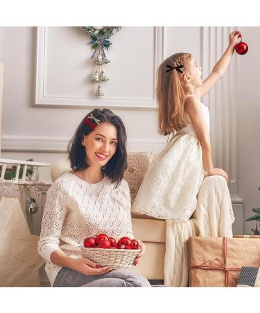 Buy 6th Sweet Grinding Hair Clips - Monochrome Cute Clips for Girls & Women - Red Khaki Black | International Shipping - Buy Online on GoSupps.com