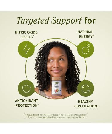 Snap Supplements Heart Health Support Supplement - Botanical Support for Heart Health Healthy Circulation and Nitric Oxide Levels 90 Capsules (30 Servings 1 Month Supply) 90 Count (Pack of 1) - Buy Online on GoSupps.com