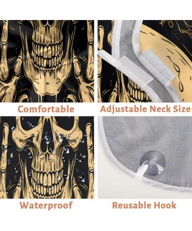 Cute Elephant Pink Heart Beard Bib Apron | Beard Hair Catcher for Men | Perfect Gifts for Dad Husband | Fathers Day Anniversary Christmas | 2 Suction Cups Included - Buy Online on GoSupps.com