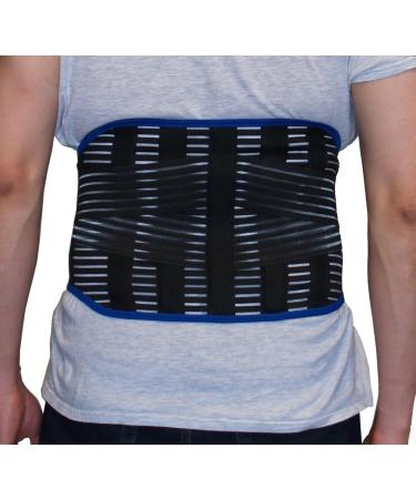 Protexx Waist Brace with Aluminum Alloy Stays - Adjustable Support for Back Pain Relief | International Shipping Available - Buy Online on GoSupps.com