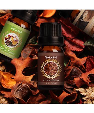 Premium Autumn Fragrance Oils Set | Fall Essential Oils for Diffusers Soap & Candle Making - Cinnamon Pumpkin Spice Apple Cider Vanilla Forest Pine Snickerdoodle - Buy Online on GoSupps.com