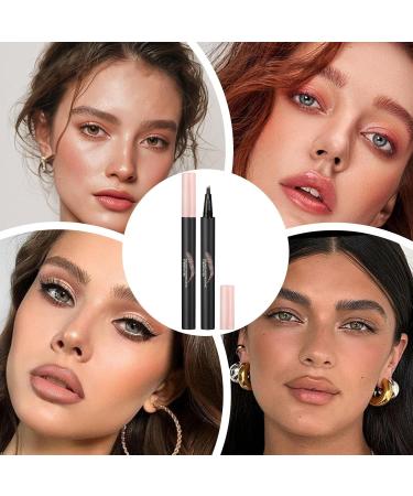 lyanny Eyebrow Pencil Multitip Eyebrow Pen Multitip Waterproof Eyebrow Pencil Highly Pigmented Eyebrow Definer Womens Makeup Daily Cosmetics for Dating 03 - Buy Online on GoSupps.com