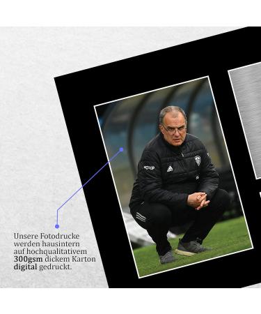 HWC Trading A4 Marcelo Bielsa Leeds United Signed Autograph Photo - Perfect Gift for Football Fans - Buy Online on GoSupps.com